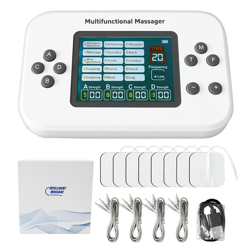 Electric Physiotherapy Machine - TENS & EMS Massager