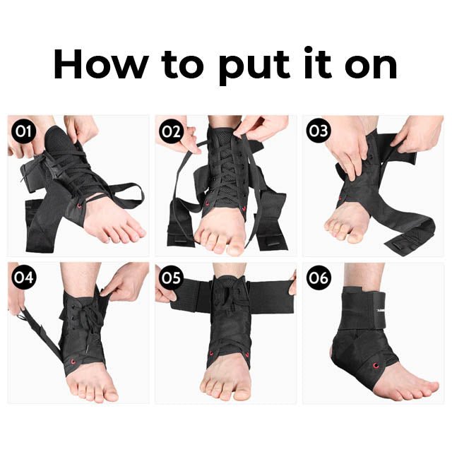 Ankle Stabilizer Lace-Up Brace - Austier