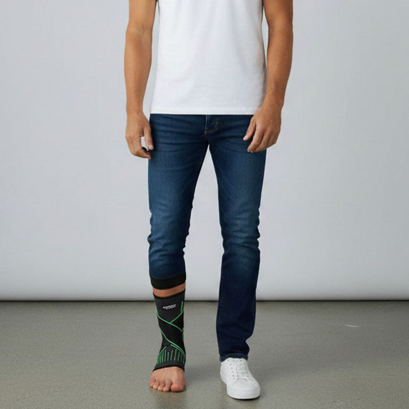 Ankle Sleeve With Straps