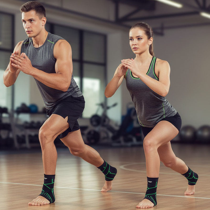 Ankle Sleeve With Straps