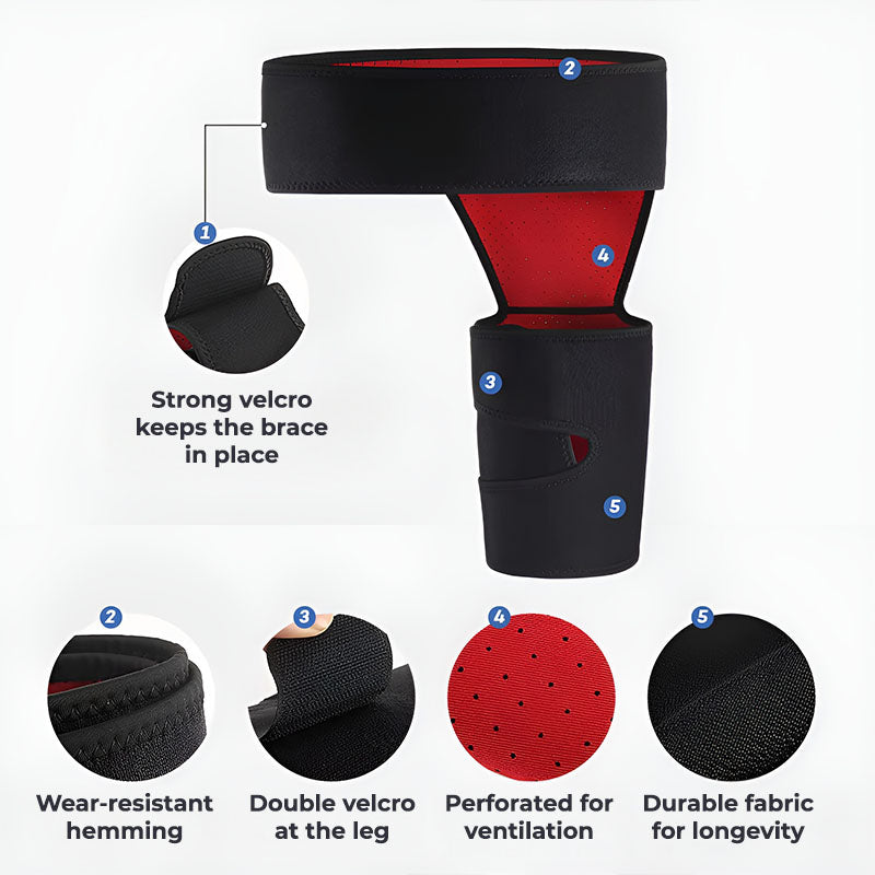 Hip & Groin Compression Brace/Wrap
