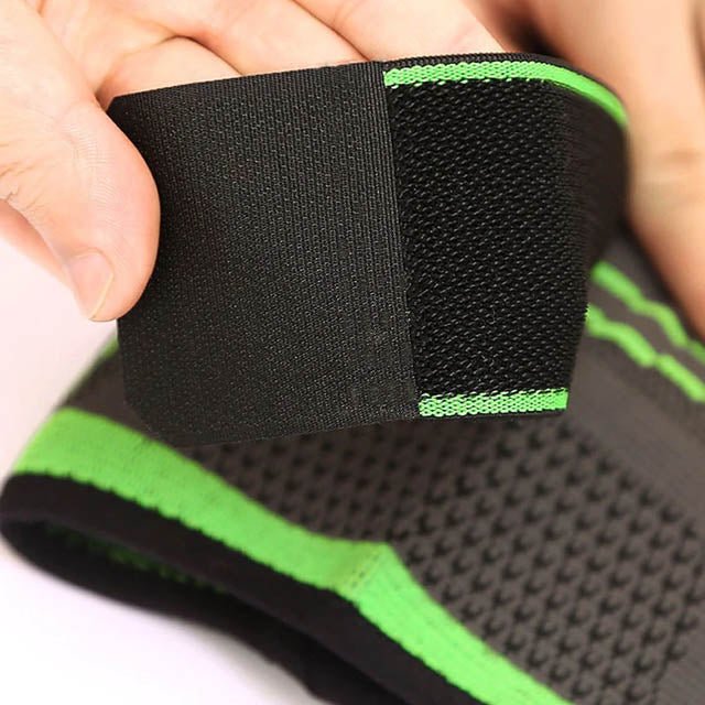 3D Woven Knee Compression Sleeve with Straps - Austier