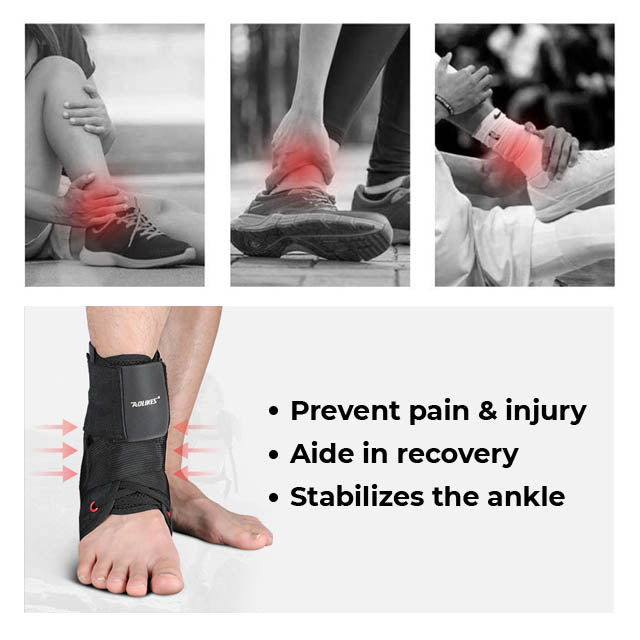 Ankle Stabilizer Lace-Up Brace - Austier