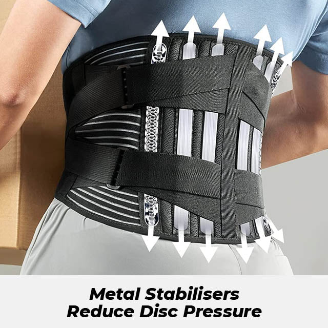 Lumbar Lower Back Brace Support - Relieves Pain, Stabilises Back – Austier