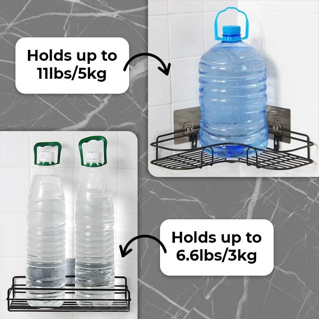 No-Drill Adhesive Wire Shelf - Austier