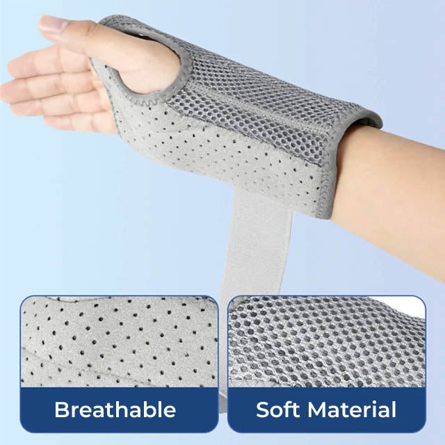 Wrist Support Brace Metal Splints - Support For Carpal Tunnel, Injuries ...